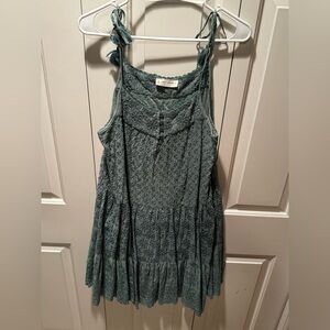 Lucky Brand Teal Sleeveless Dress